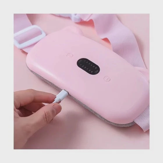 Almohadilla Térmica Y Masajes Para Cólicos De Gatito