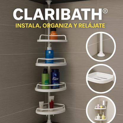 ClariBath®ESTANTE ESQUINERO DE DUCHA