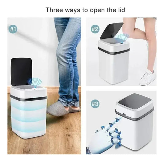 Bote De Basura Con Sensor