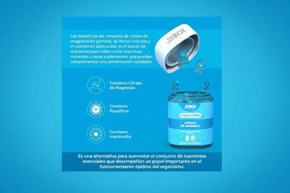 GOMAS CITRATO DE MAGNESIO