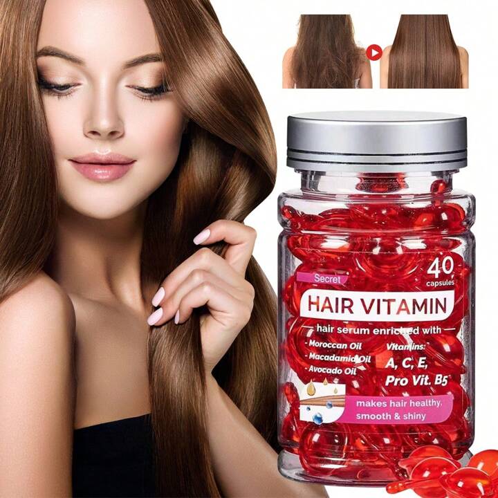 Vitaminas cápsulas para el cabello